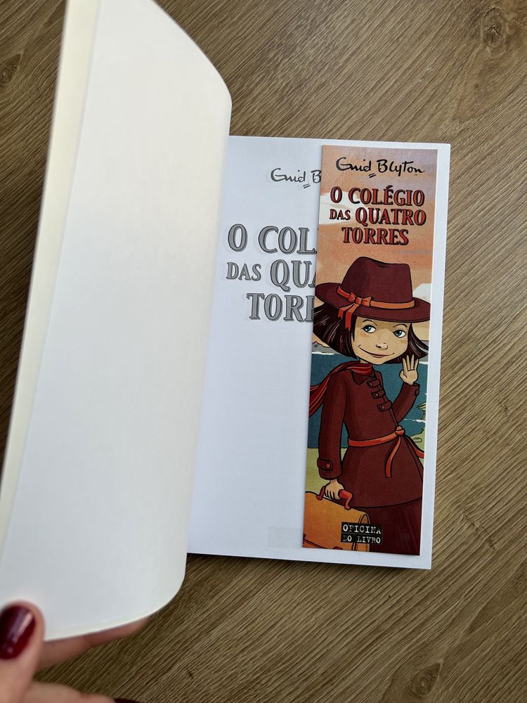 Livro Enid Blyton - O colégio das quatro torres