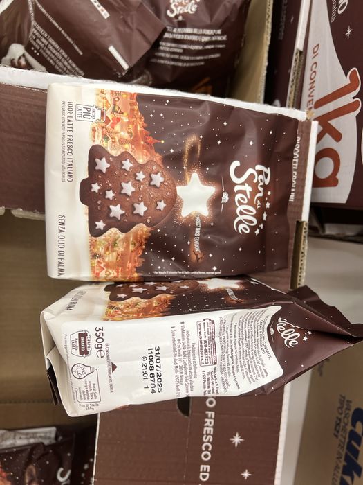 Шоколадна паста, печиво, бісквіт pan di stelle