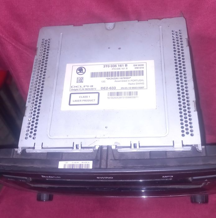 Автомагнитола на (SKODA SUPERB 2 поколение) 2008 2009 2010 2011 2012