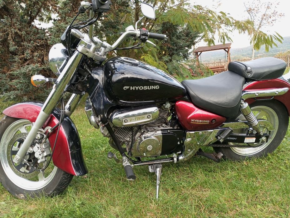 Hyosung GV 125 Aquila, kat.B, transport cały kraj