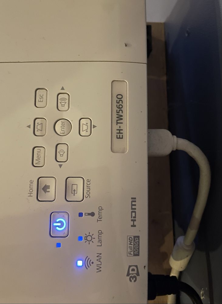 Projektor Epson EH-TW 5650 LCD 3D Full HD