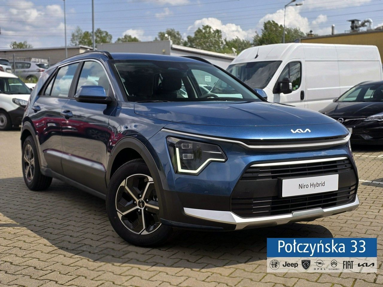 Kia Niro 1.6 GDI HEV 129 KM 6DCT | wersja M | Mineral Blue