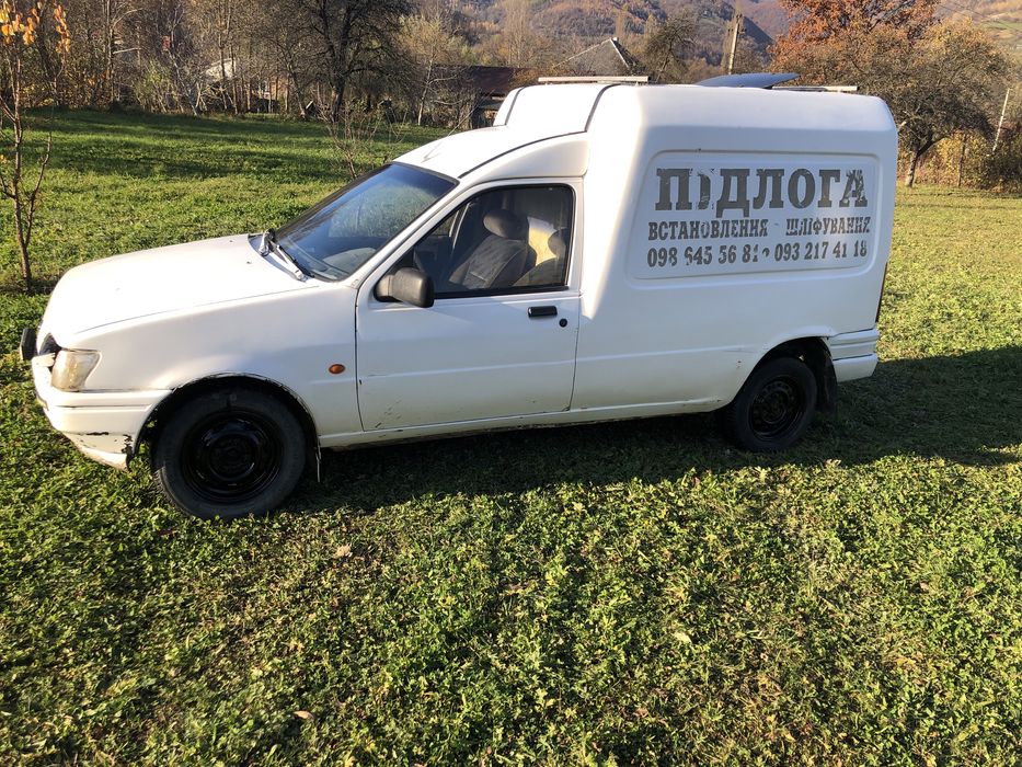 Форд курер 1.8 дізель 1994 року витрата польного 5 літрів на 100км