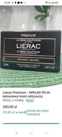 Luksusowy Krem od Lierac Premium - wkład 50 ml