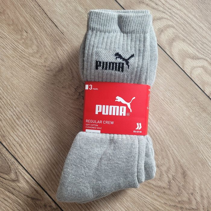 Puma skarpetki męskie rozmiar 43-46 szare 3pak