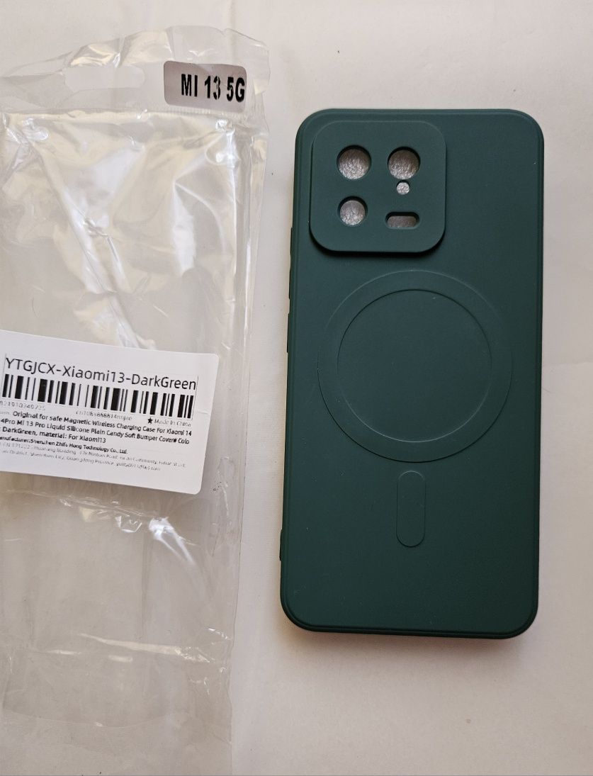 Etui do Xiaomi 13 ciemna zieleń