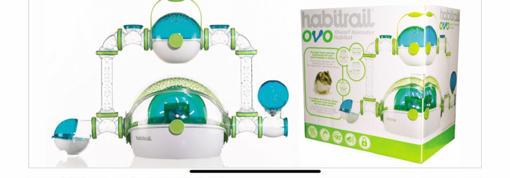 Gaiolas hamster habitrail ovo e ferplast