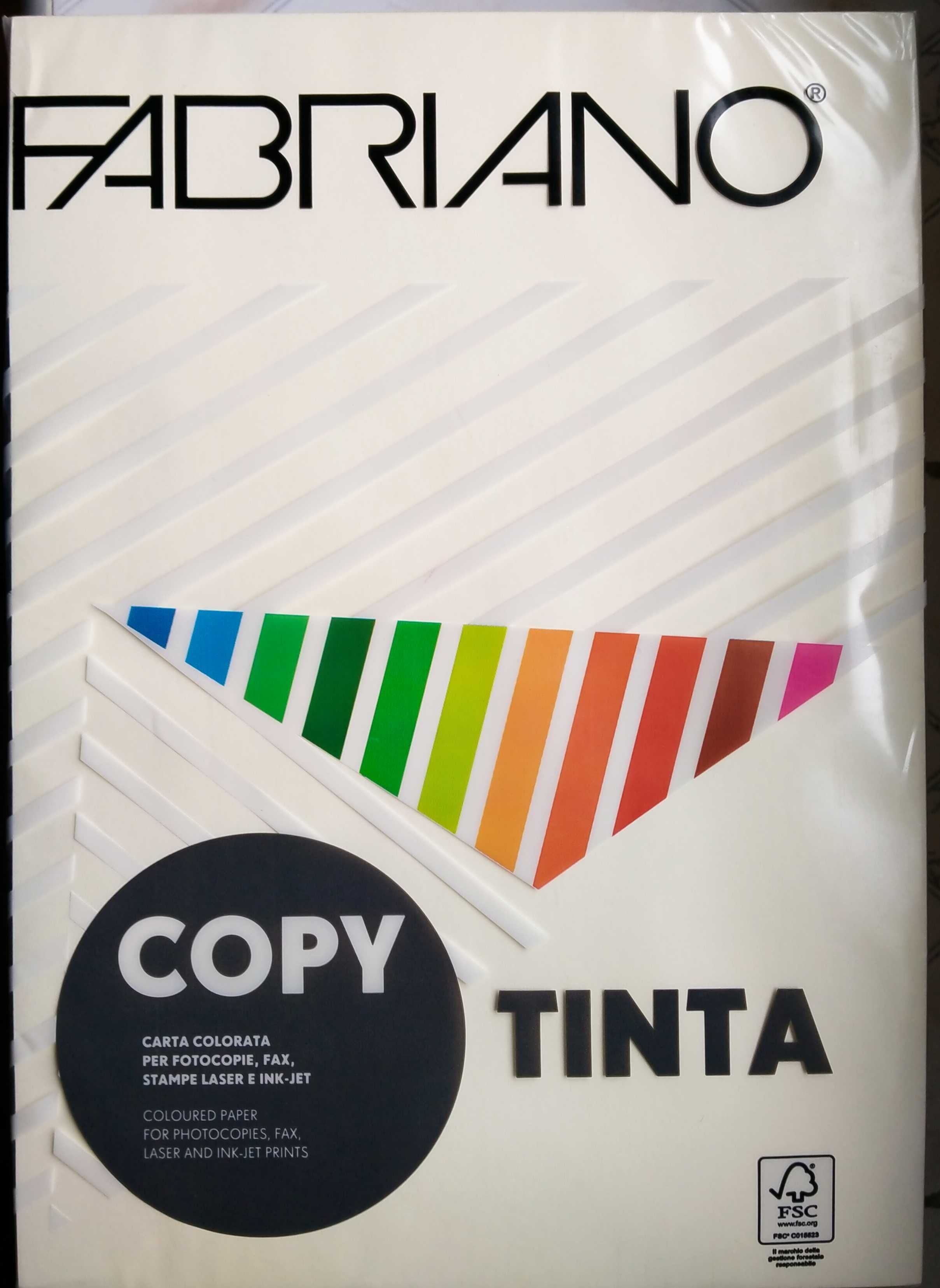 Nowy papier do drukarki Fabriano tinta kolorowy - możliwa wysyłka