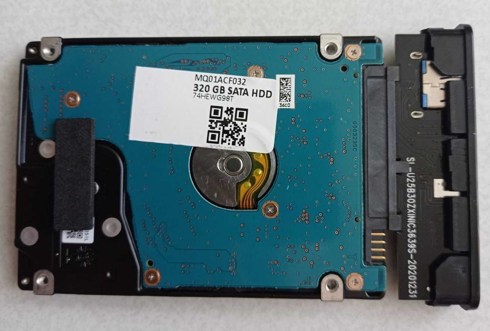 Dysk zewnętrzny TOSHIBA HDD 2,5" 320 GB USB 3.0