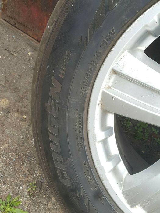 Колёса mercedes R 18 шины с дисками оригинал