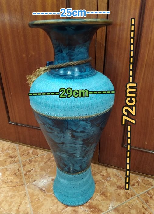 Vaso decorativo jarrão jarro floreira casa quarto apartamento vivenda.