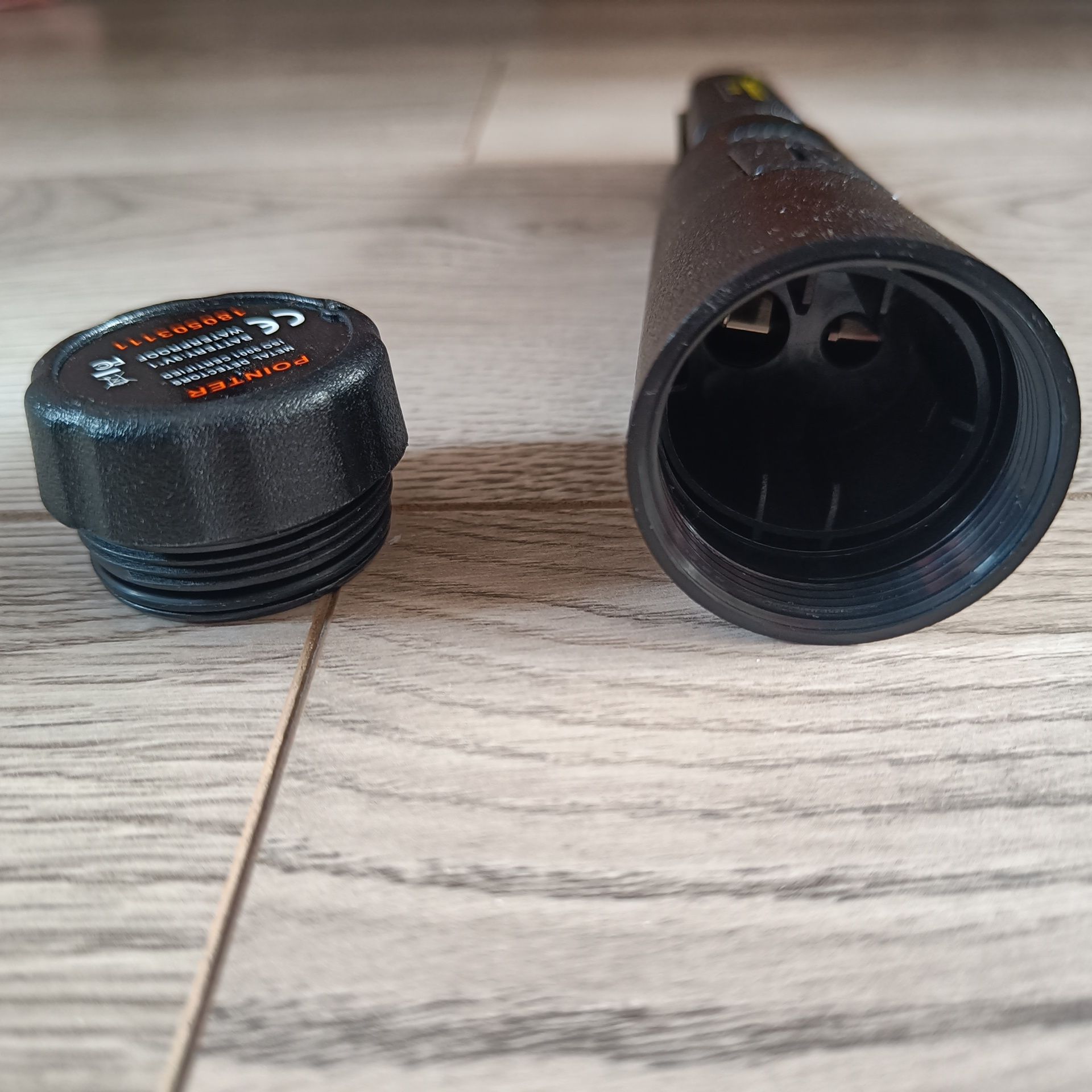 Podwodny Ręczny Wykrywacz Metali Pinpointer  | IP68 Czarny