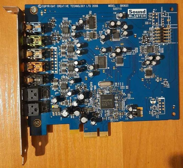 Звукова карта Creative X-Fi Xtreme Audio SB0820 Тест ОК