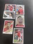 6 cromos Cristiano ronaldo Portugal