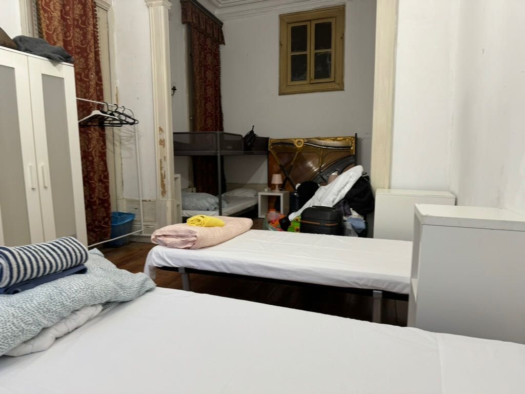 Cama em quarto compartilhado