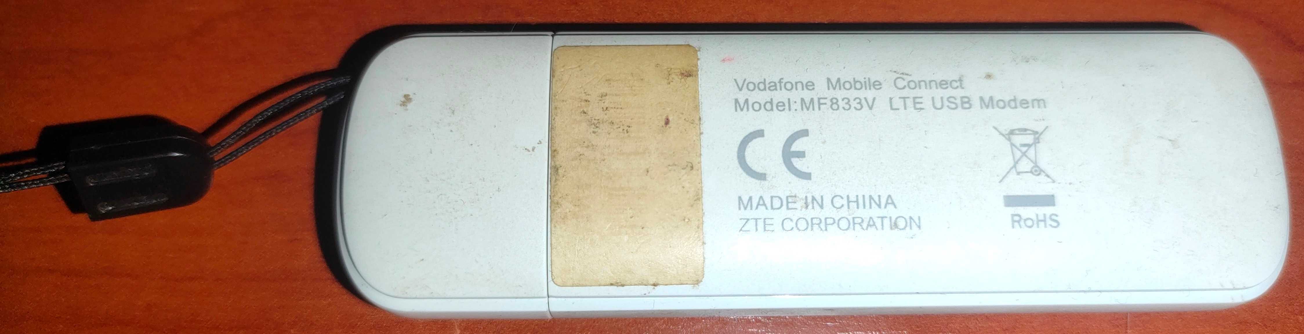 4G/3G USB модем ZTE MF833V (работает с 3G/4G)