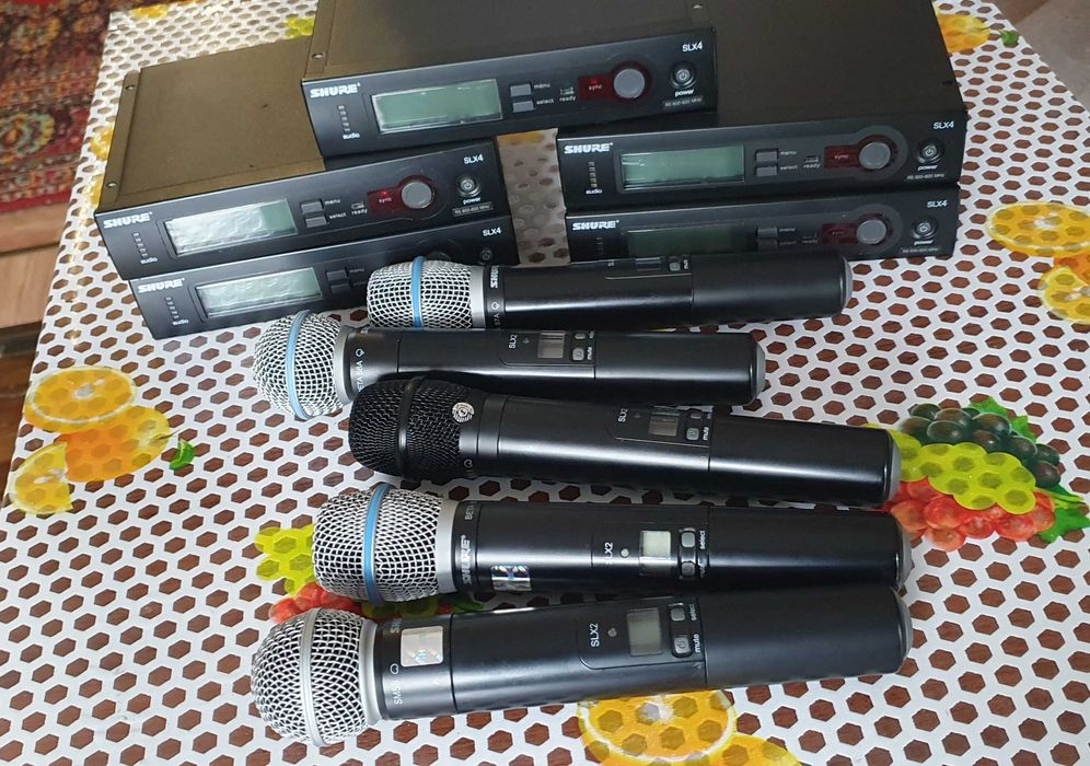 Радиомикрофон Shure Beta 87/Sm 58 beta 58 /SLX / Pgx/ULXp