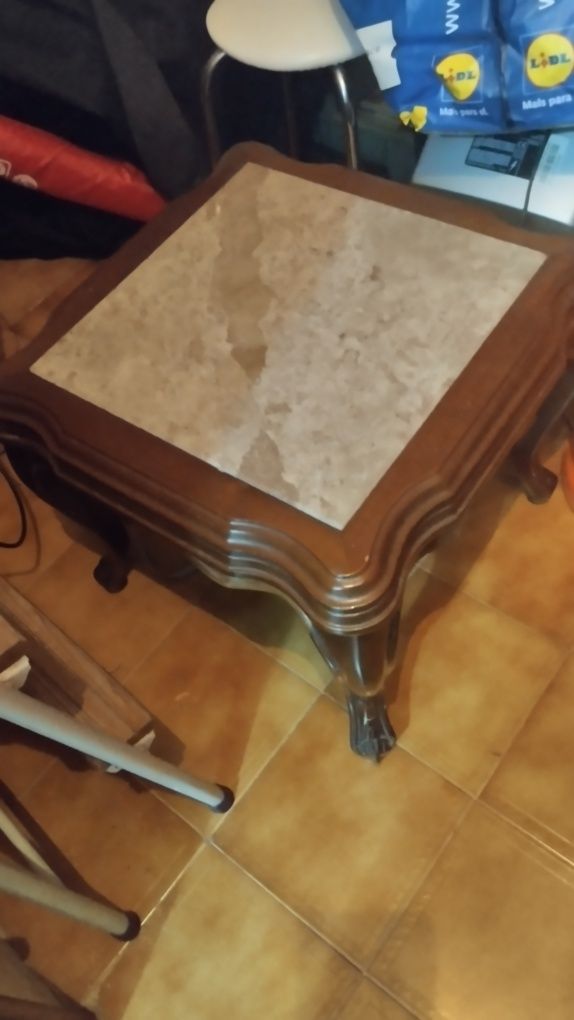 Movel de TV em mogno+ mesa centro