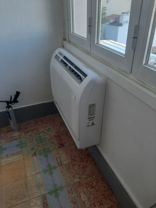 Ar condicionado frio e quente