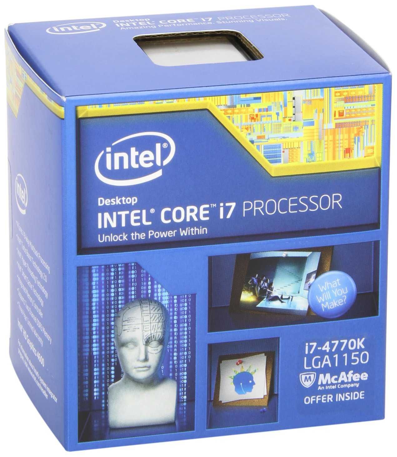 Процесор Intel Core i7-4770K 3.5GHz/5GT/s/8MB   + Баштаа