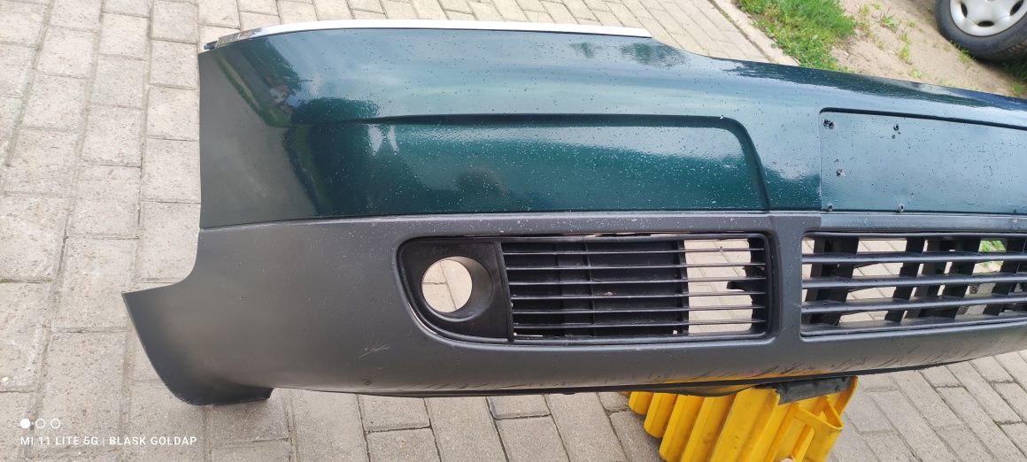 Zderzak Przód Zielony Audi A6 C5 Przed Lift Blask Gołdap