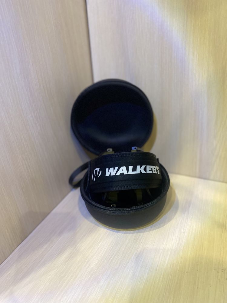 Активні навушники Walker's. Навушники для стрільби+футляр у подарунок!