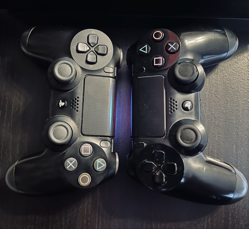 [PS4] Playstation 4, dwa oryginalne pady, zestaw gier