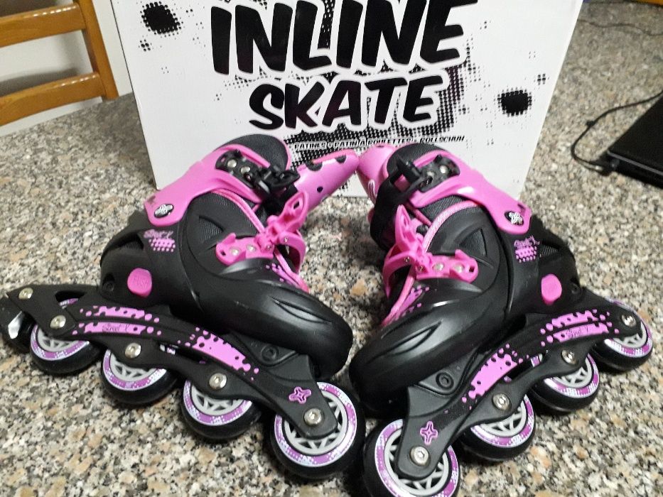 patins em linha (novos)