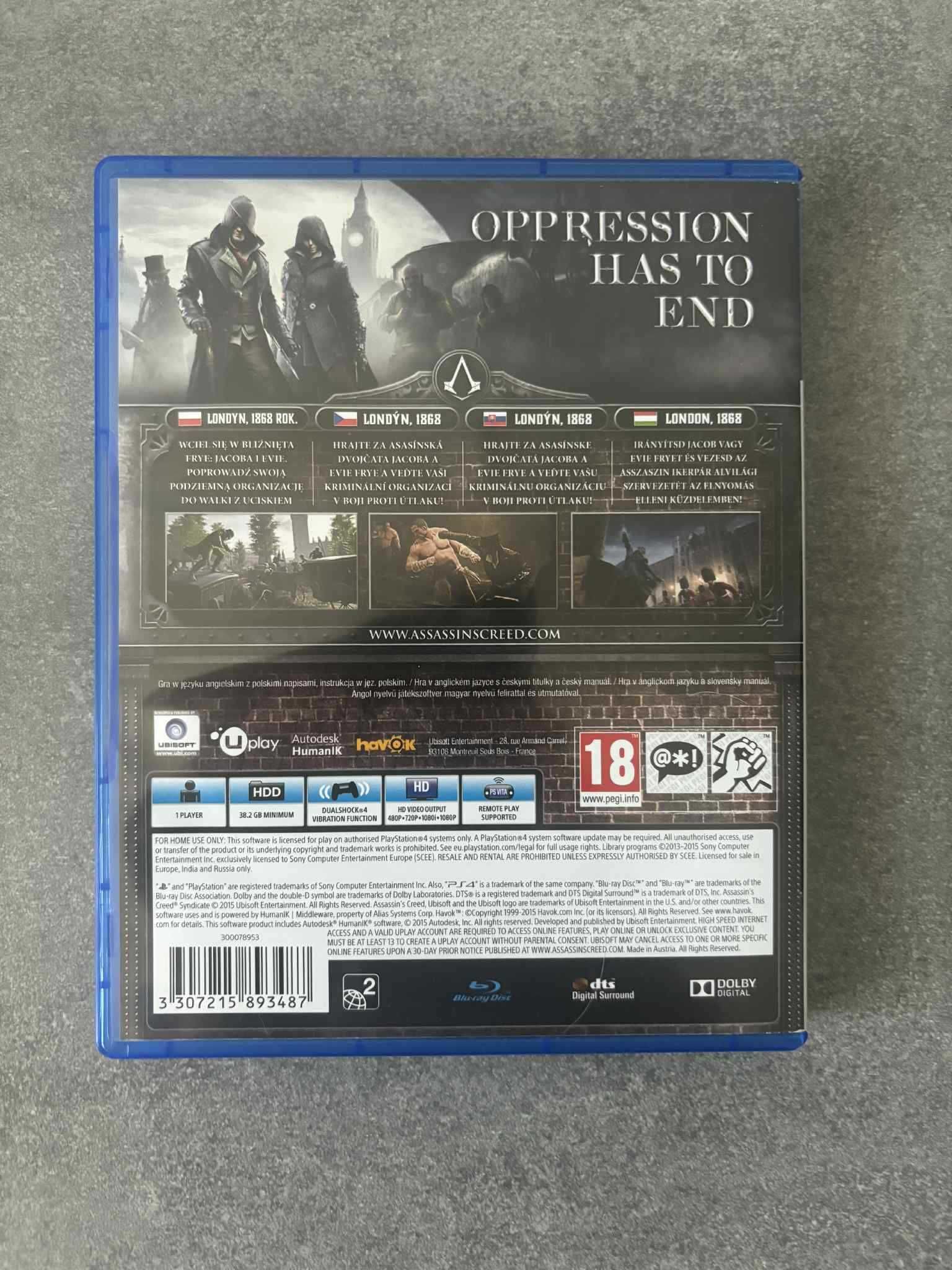 Assassins Creed Syndicate