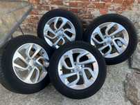 Felgi aluminiowe 4x108 16 crossland mocca z oponami