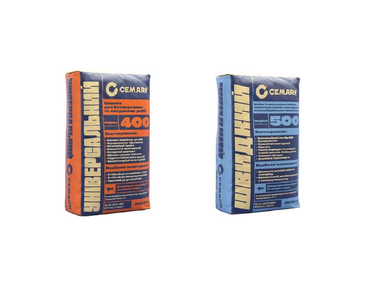 Цемент М400, М500
