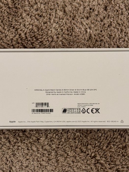 Apple Watch Série 9 45 mm