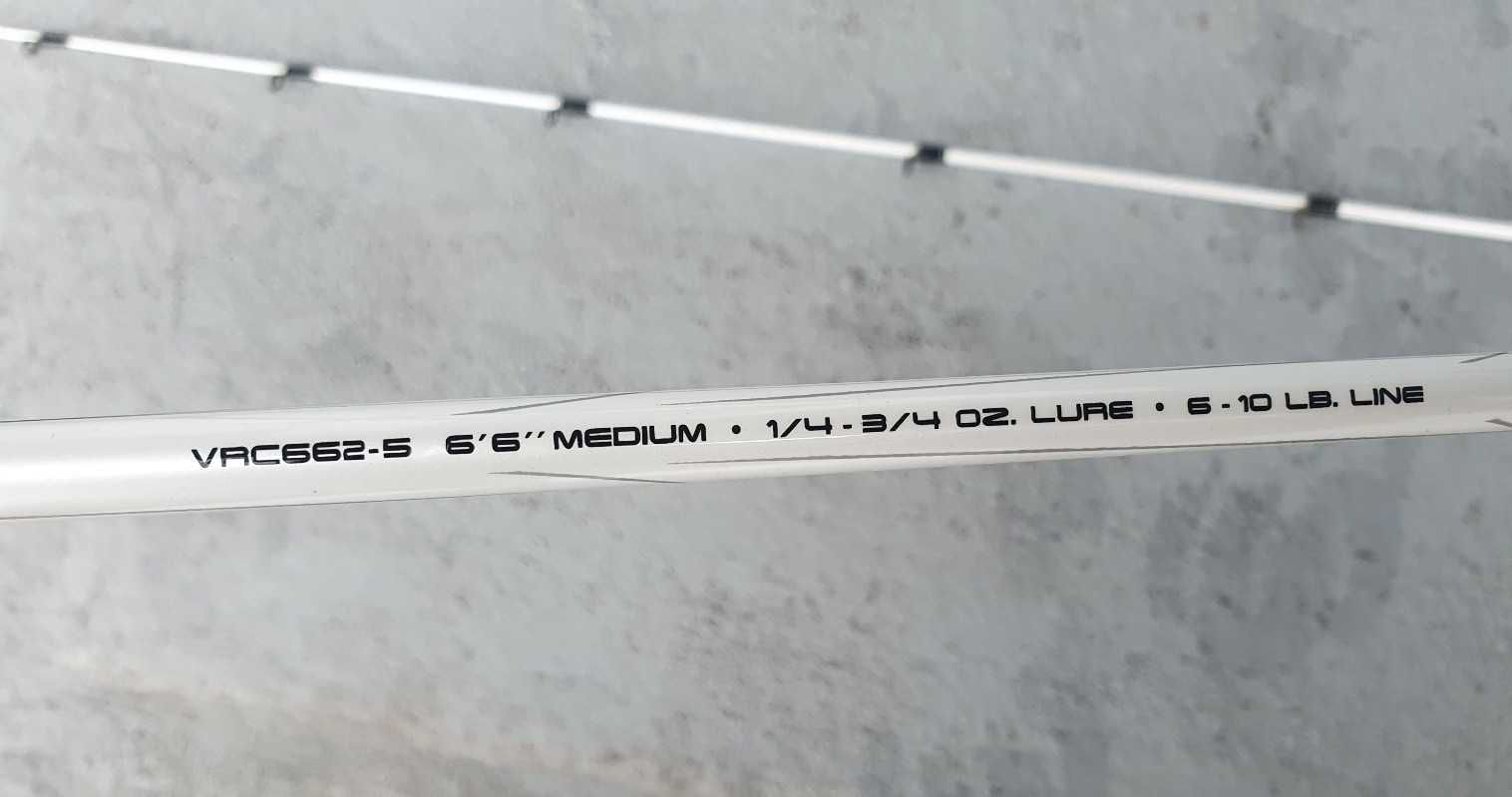 Wędka castingowa ABU GARCIA Veritas 6'6" (1,98m) 1/4 - 3/4oz USA