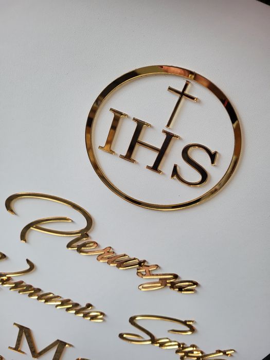 Tablica Pierwsza Komunia Święta