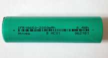 Акумулятор літій-залізо-фосфатний LiFePO4 IFR18650 2000mAh 6.4Wh 3.2V