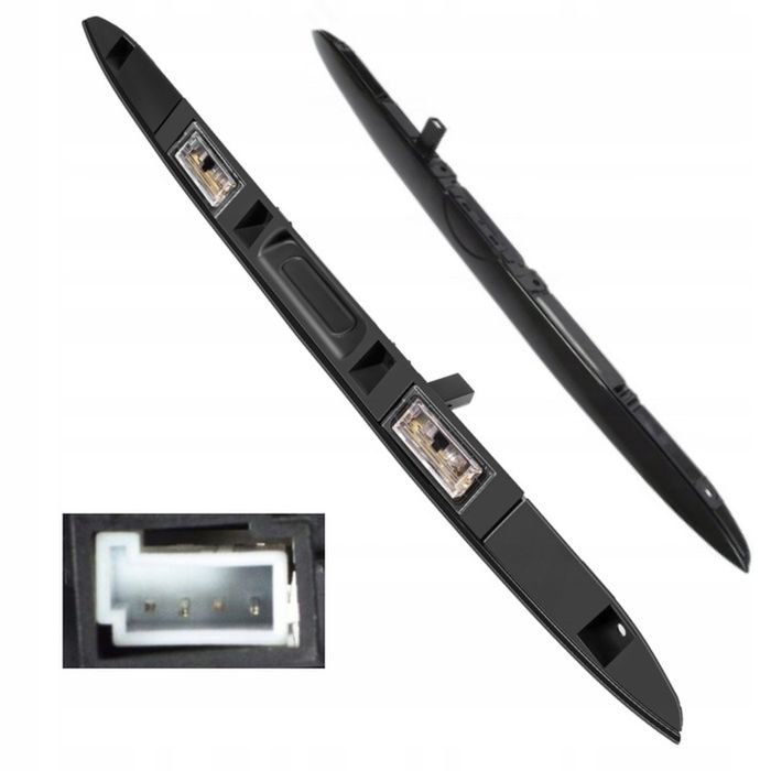 Планка подсветки номера, кнопка багажника bmw x5 x3 e53 e83