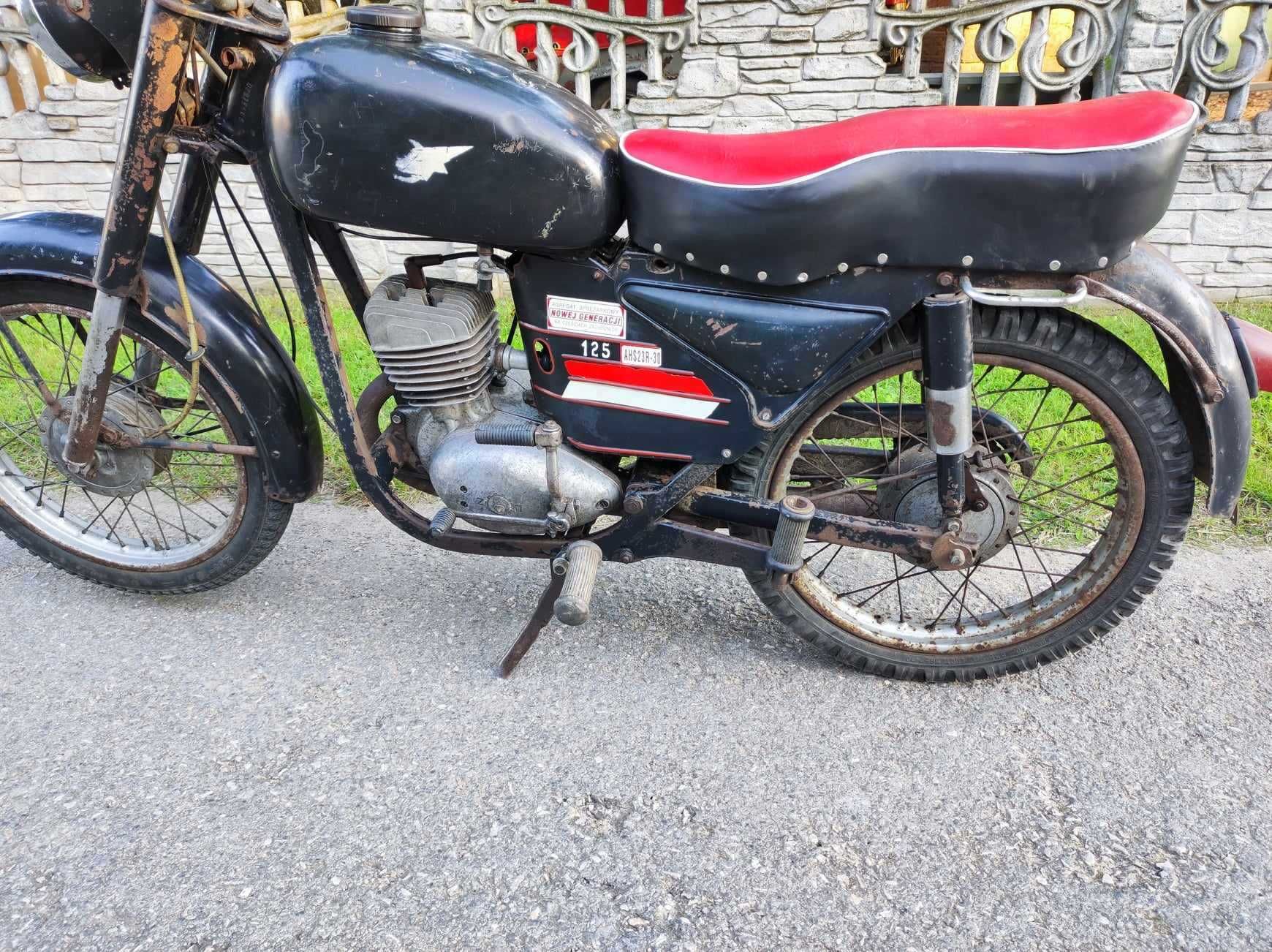 WSK 125 M06 B1 1968 rok SPRAWNA w oryginale