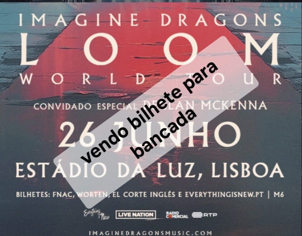 Bilhete Imagine Dragons