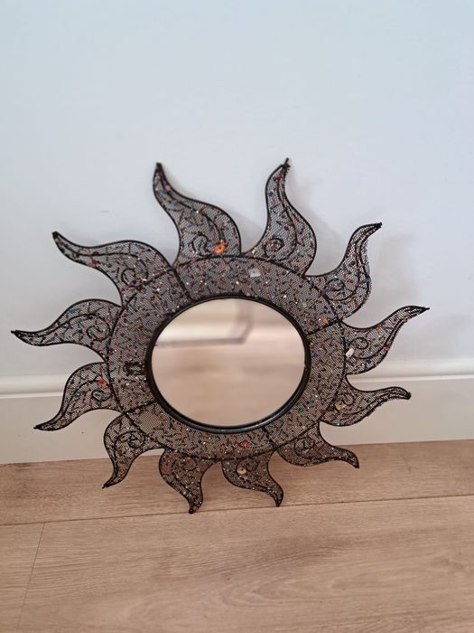 Espelho formato de sol 50cm de diâmetro