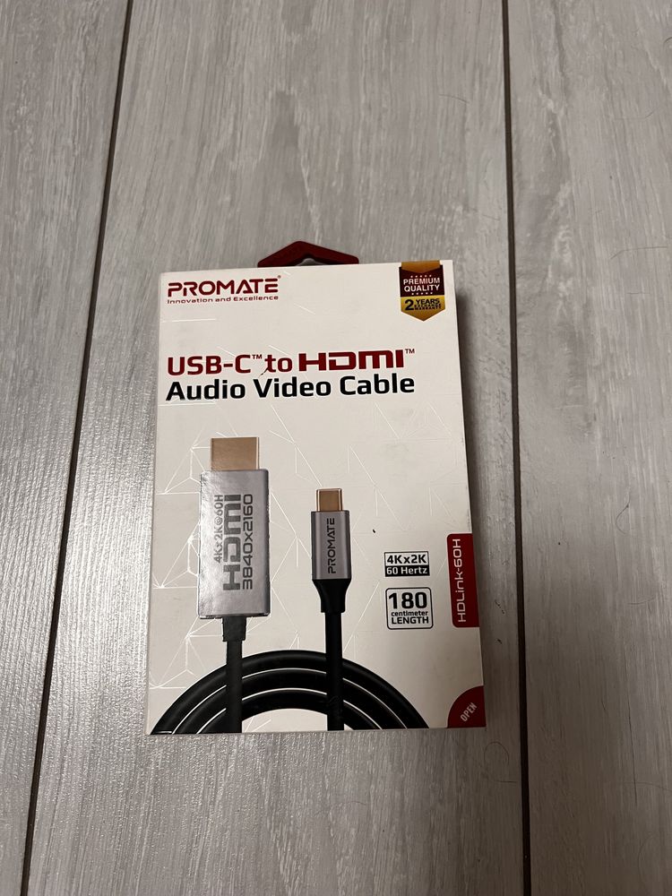 USB-c to HDMI audio video cable