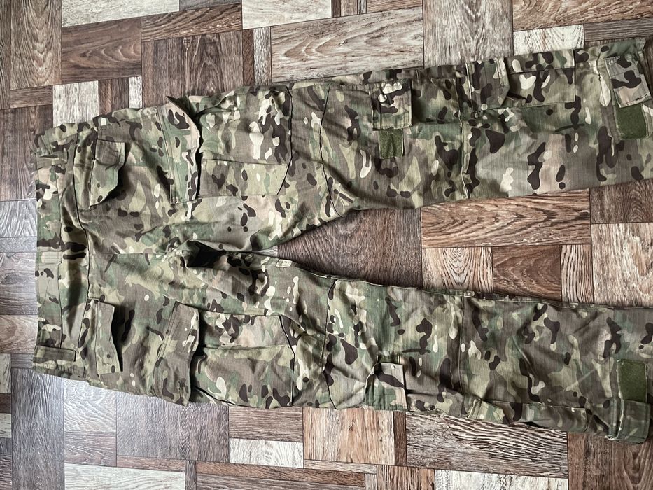 Штани тактичні мультикам з наколінниками