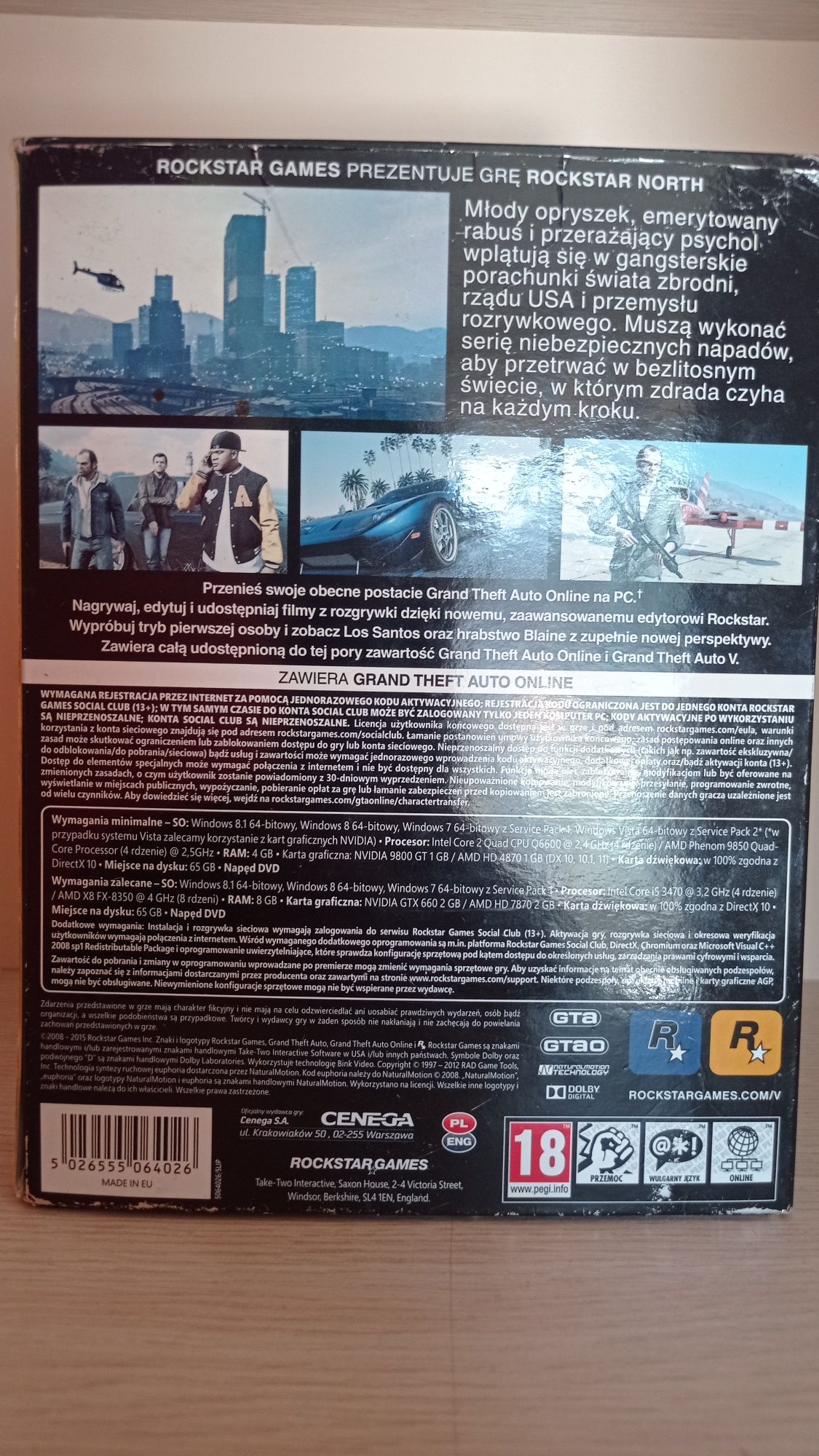 Sprzedam GTA 5 na PC