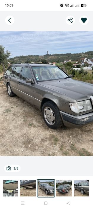 Mercedes S 124 230. Gasolina