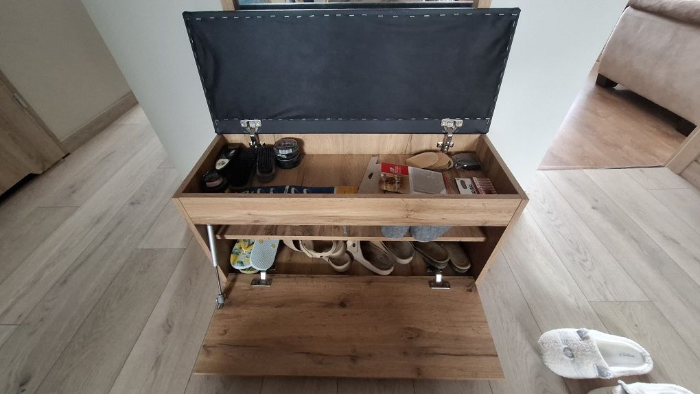 Szafka na buty z siedziskiem 80x30x45 Wotan