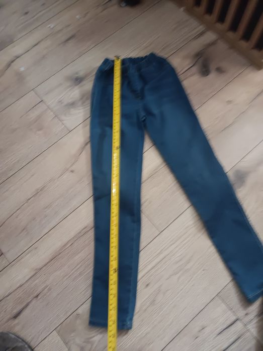 Spodnie legginsy miękki jeans Nutmeg 122