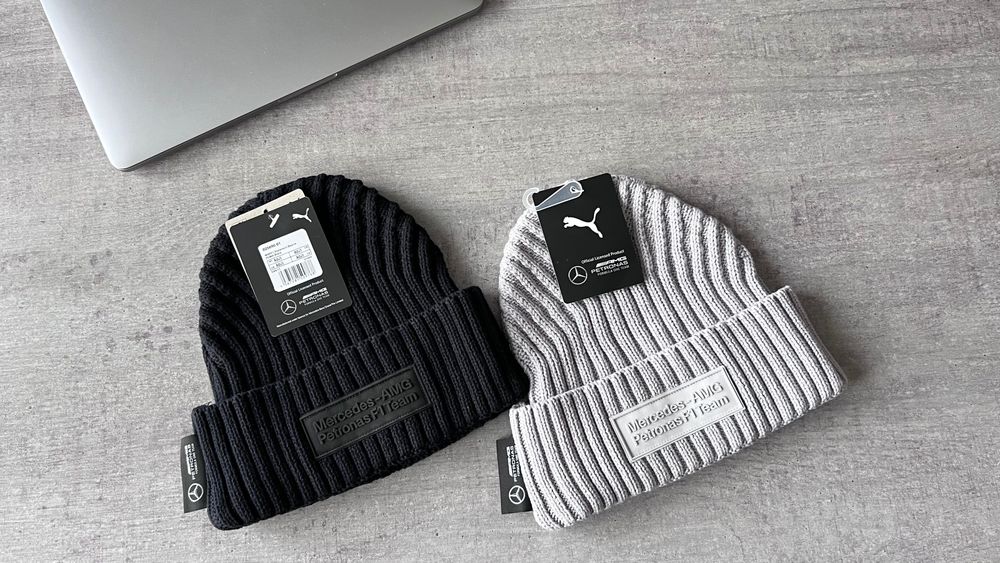 Шапка бини Puma Mercedes-AMG Petronas F1 Statement Beanie