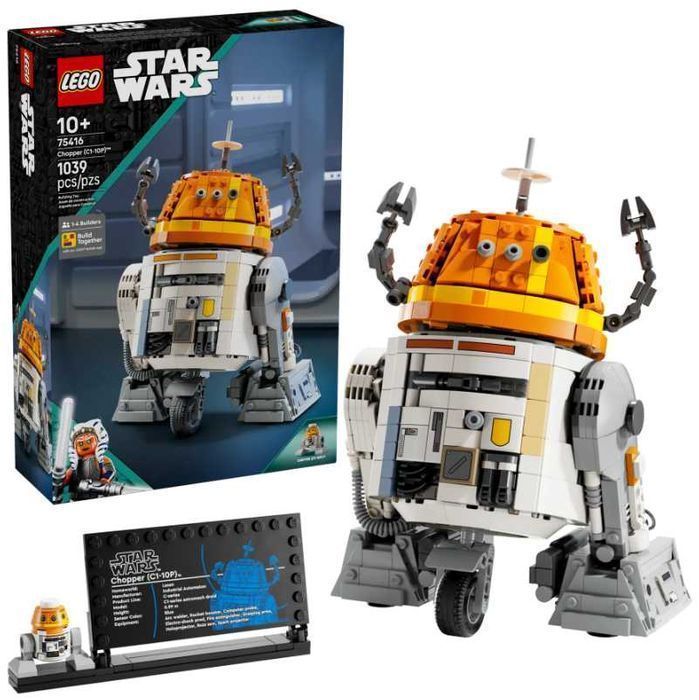 Klocki LEGO Star Wars 75416 Droid astromechaniczny Chopper (C1-10P)™