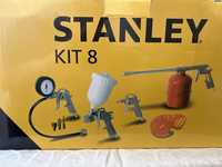 Kit de 8 acessórios para compressor Stanley