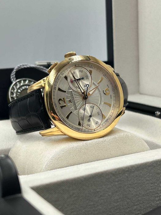 Złoty zegarek Maurice Lacroix Masterpiece 18k Chronographe