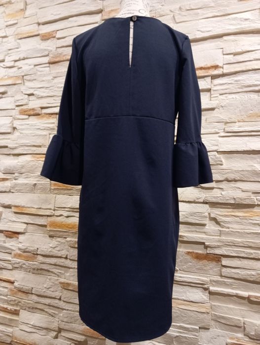 Granatowa sukienka Blu Orchid Włochy r. M.   W.B.M.